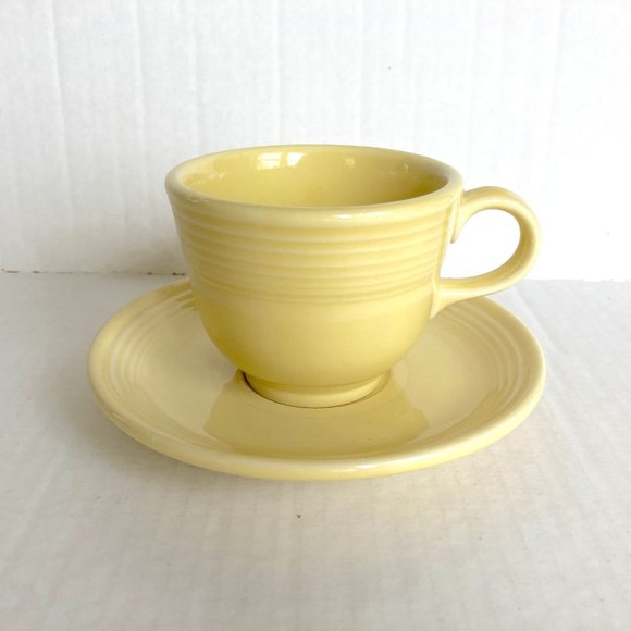 Fiestaware Other - COPY - Fiestaware Yellow Cup and Saucer Set